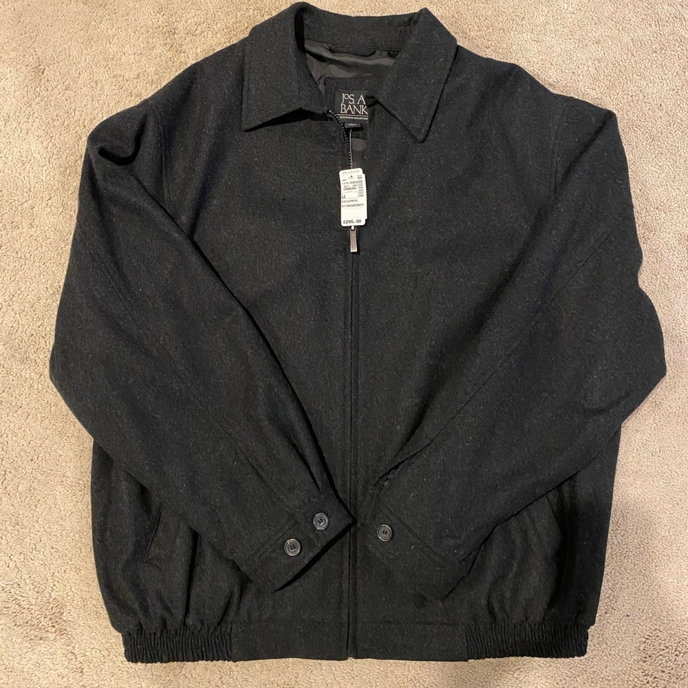 Jos A Banks Wool Bomber